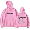 Herrtröjor flamingo flim flam merch för män/kvinnor street stil tröja långärmad hoodie y2k kläder