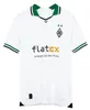 2024 Borussia Monchengladbach Soccer Jerseysファンプレーヤーバージョン24 25ホームグラッドバッハエルヴェーディザカリアノイハウスギンテンマンキッズキットフートボールシャツ