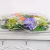 Fiori decorativi Hydrangea Simulazione arancione Simulazione Artificiale Garlands esterni per esterni per feste per matrimoni Decorazioni per pareti per la casa