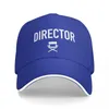 Ball Caps Director - Film Crew Chair Shirt For Cinema Movie Lovers / Buffs Baseball Cap Wild Hat Birthday Ladies Men's