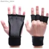 Gants de cyclisme Glants de gym de gymnase d'été Mitts LE LAFPE SPORTS DE FITNESS pour les hommes Femmes non glissées avec le poignet long L48