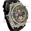 Audemar Pigue Men Watch Automatyczne zegarki Audemar Pigue Oak Offshore Time Code Gentlemans Service Club 26175st OO D003CU.01 FNEV