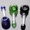 Mini Hammer Smoking Pipe Glass Handle Pipes Dab Rig Hookahs Water Bongs Accessory