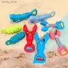 Sand Play Water Fun Animal Beach Grab Baby Bathing Beach Toys Beach Games Lobster Claw Beach Accessories Snow Outdoor Summer Swimming Bathtub Childrens Toys Y24