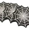 Spider Web Shorm Patch geborduurd ijzer op seiwng kledingpleisters Appliques voor jasvestzak T-shirt