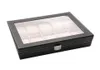 Home Desktop Watch PU Storage Box Kolekcja biżuterii Organizator przechowywania Men039s Business 10seat Watch Box Pakowanie Pakowanie SH198433950