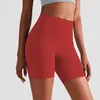 Women's Pants 4 Colors NWT 2024 Träning Shorts Athletic Gym Running Yoga Cotton Feel For Women