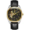 Relógios de pulso de luxo de alta qualidade relógios masculinos clássicos elegantes camada mecânica