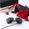 2021 Nouvelles lunettes de soleil Tendance Mens Net Red Live Toad Polaris Metal