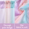 Curtain 1Piece Ceremony Reception Drapery Backdrop Party Wedding Tulle Chiffon Fabric Draping Arch Drape Sheer