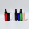 保管ボトル50pcs 30ml化粧品パッケージ用マルチカラースプレーボトル1オンスのトラベルプラスチックとミスト香水