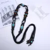 Ceinture ethnique pour femmes tissées Hanfu CELaire en acrylique Turquoise Woven Tail Chain pour femmes