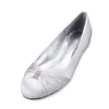 Casual Shoes Comfort Flat Satin Wedding Round Head Prom Evening Formal Party Dress Flats