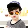 Solglasögon retro barn solglasögon UV400 varumärkesdesigner Nya trendbarn solglasögon lyxiga nyanser Baby Boys Girls Eyewear Gafas de Sol 240416