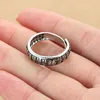 Cluster Rings Vintage Cupronickel Word Fu Adjustable Ring For Men Fashion Year Lucky Mascot Jewelry Holiday Party Couple Gift Luxury