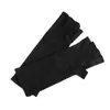 1 Пара анти -ультрафиолетовые лучи защитные перчатки ногтевые перчатки черная белая светодиодная лампа ногте