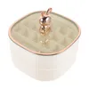 Storage Boxes Beads Containers Lids Earring Holders Jewelry Organizer Plastic Necklace Clear