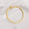 Vietnamese Qiangsha Gold Open Screw Universal Bracelet DIY String Large Hole Transport Bead Pendant Ancient Method B733 240416