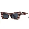 Fashion offs zonnebrillen Cat Eye Y2K Trend Owoff Sunglasse Mens Dames merk uit zonnebrillen