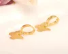 Skytalenbao Brand Solid Fine 18 K Amarelo GF GF Dangle Chandelier Luxury Butterfly Brincho Moda Moda Mulher Jóias GI5815193