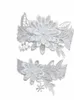 2pcs Casamento Garter Bordado Floral Gartes sexy Sexy Mulheres/Feminino/Noiva Ring Ring Bridal Lace Ring Loop 73f5#