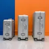 Mode Trolley Designer Boarding Case Aluminium Magnesium Legierung 30 Zoll großer Kapazität Reise Freizeit Lagen Koffer 10a