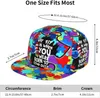 Ball Caps Autism Autismo Consapevolezza Cappello Snapback regolabile per uomini Attività delle donne