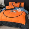 Marquez les quatre ensembles de trois pièces Cotton Pure Cotton Internet, couverture de couette épaissie de dessin animé de style fille