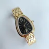 Womenwatch Casiowatch Designer Luxury Watch High Quality Quartz Cosplay Fashion Snake Design 904L rostfritt stål gummiband vattentät safir orologio.