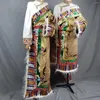 Ethnic Clothing Tibetan Costumes Color Stitching Robe Style Trip Shoot Guozhuo Dancing Dress