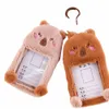 Capybara Photokardhalter Kawaii Cat Rabbit Bus Card Holder Ins Korean Style Plüsch KPOP Photokardhalter Schutzfall E3PV#