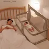 Łuki dla niemowląt leeoeevee składane łóżeczka dla niemowląt wygodne niemowlę śpiące łóżko kwarantanna kwarantanna przeciwpoślizgowa lekka szósta łóżek L416