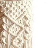 Tapisseries créatives bohemian macrame tapisserie mur suspendu à la main à la main