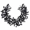 aciés de cheveux de mariée noirs dres pour événements spéciaux bijoux de mariage bijoux à la mode