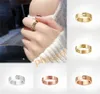 5mm Titanium Steel Silver Love Ring Men Women Rose Gold Jewelry For Lovers Couple Rings Valentine039S Day Gift Size 5109399742