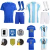 2024 Copa America 15 Gonzalez Soccer Jersey 7 de Paul 5 Paredes 19 Otamendi 3 Tagliafico 9 Kun Aguero 11 Di Maria 13 Romero Football Shirt Kits National Team Agenting