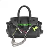 BK Totes Доверенная роскошная ткань сумочка PU высокая мощность сумки для женщин 2024 Корейская версия новая мода толстая цепная мода