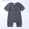 Rompers Baby Boys kläder flicka sommaren 0 till 24 månaders födelse overaller saker nyfödda bomull romer föremål mor barn hoppsuits enstycken l410