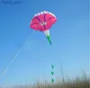 Gratis verzending Morning Glory Soft Kite Flying Toy Cerf Volant Thenderte Kites For Kids Kite Surf Vlieer Weifang Kite Groothandel Nieuwe Y240416