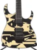 1997 JPM100 P3 John Petrucci Signature Picasso Cream Electric Guitar Floyd Rose Tremolo Bocking Nut Black Hardware1443884