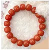 Strand Natural Bodhi Root Rouge Red Hand String Wedding Walida