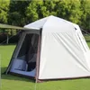 Camping tent Outdoor automatic 34 people sun protection rain camping double aluminum pole Hexagonal 240416