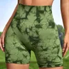 Tie-dye Sports Align Lu Shorts, Yoga Trendy et, Stretch Tissu de haute qualité Citory Gym Running Workout