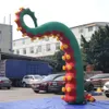 10mh (33 piedi) con soffiante gigante personalizzato pubblicitario esterno gigante gigante gonfiabile di Haltopus Tentacles Fedi a inchiostro per le decorazioni del festival giocattoli sportivi