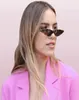 2018 Nouveau style Cat Eye Lunettes de soleil Femmes Small Triangle Eyeglass Vintage Eye Eye Sun Glasses Femme UV400 Eyewear9469508