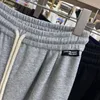 Pantalones para hombres 2024 primavera y otoño color sólido simple versátil casualidad suelto de sobrecarga de altura de alto tamaño up harlan sports para hombres