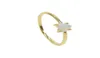 Bröllopsringar toppkvalitet enkel stenring hjärtformade guldfärg kvinnor valentiner gåva smycken för älskare minimalist9167700
