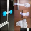 Baby Locks Latchs 5 10 pièces Sécurité Child Care Plastique avec protection DER DOORD CAPETBOOD Toilet 220919 Drop Livrot Kids Ma othvq