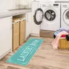 Tappeti tappeti per la lavanderia tappetini Ultra-spesso corridore super morbido con assorbimento d'acqua di supporto non slip per elegante