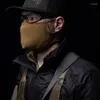 Bandanas Tactical Half Face Balaclava Mask Ademende buitenjacht rijden Wandelen CS Shooting sjaals